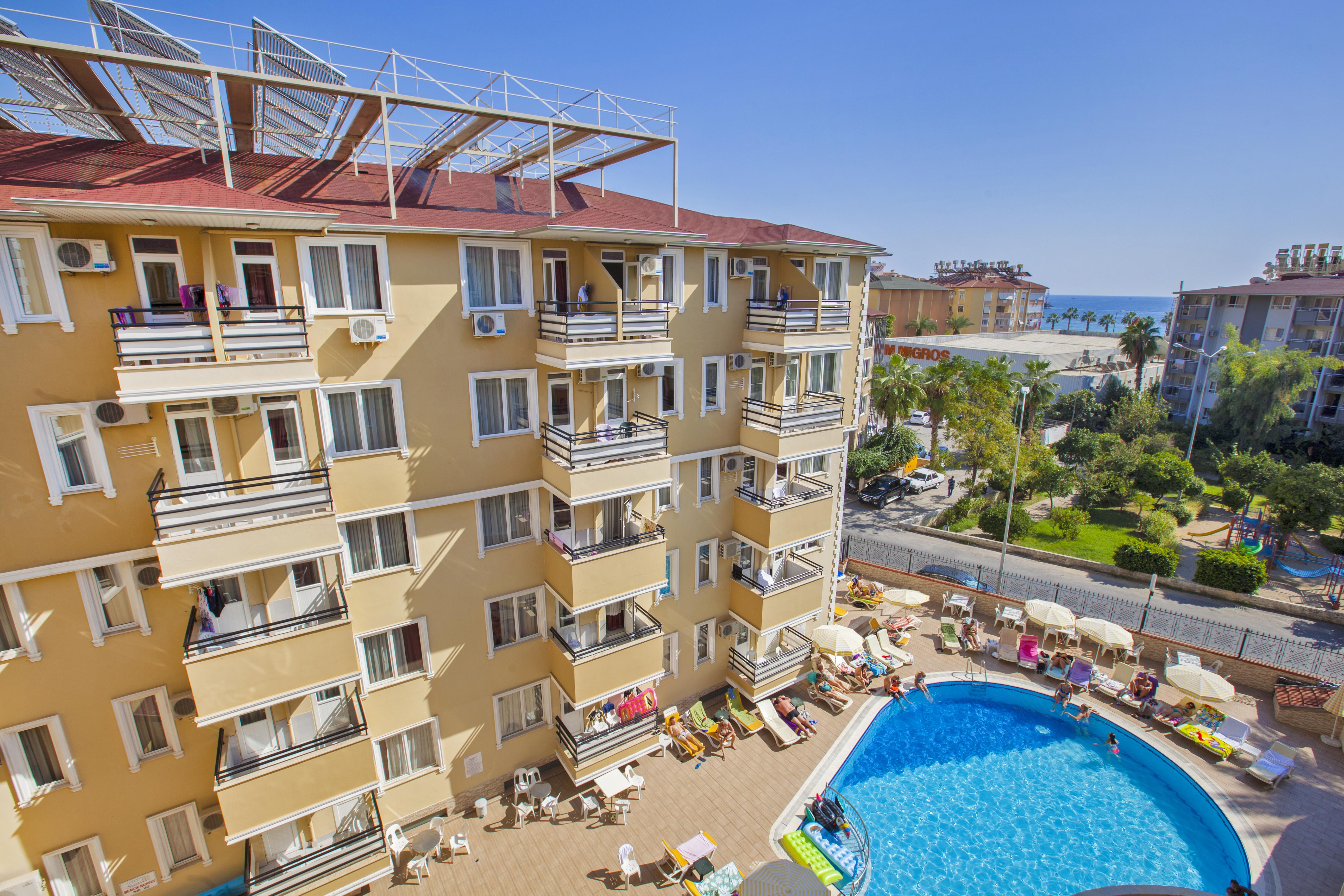 Kleopatra Aydin Hotel Alanya Exterior photo